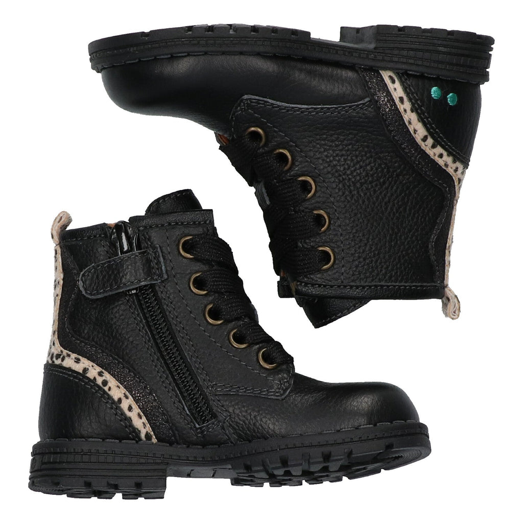 BunniesJR Biker Boots Meisjes Zwart