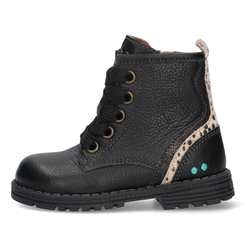 BunniesJR Biker Boots Meisjes Zwart
