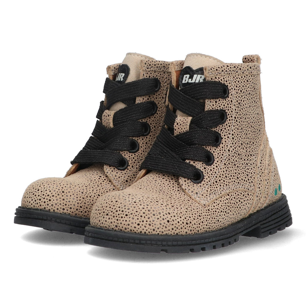 Tina Trots Biker Boots Meisjes Taupe