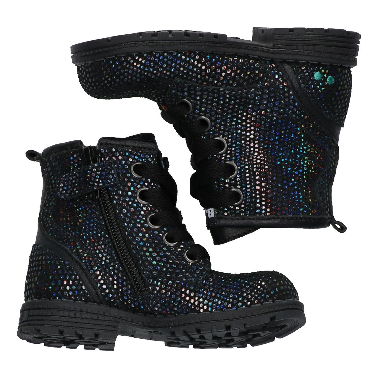 BunniesJR Biker Boots Meisjes Blauw