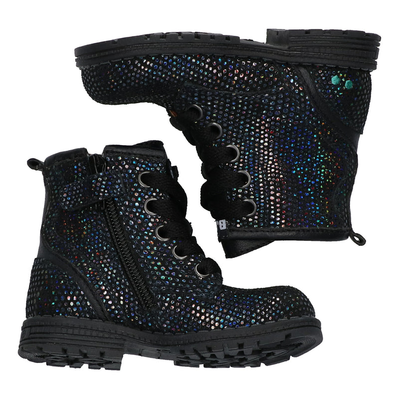 BunniesJR Biker Boots Meisjes Blauw