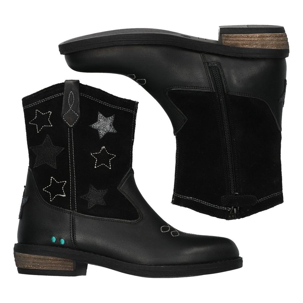 BunniesJR Cowboy Boots Meisjes Zwart