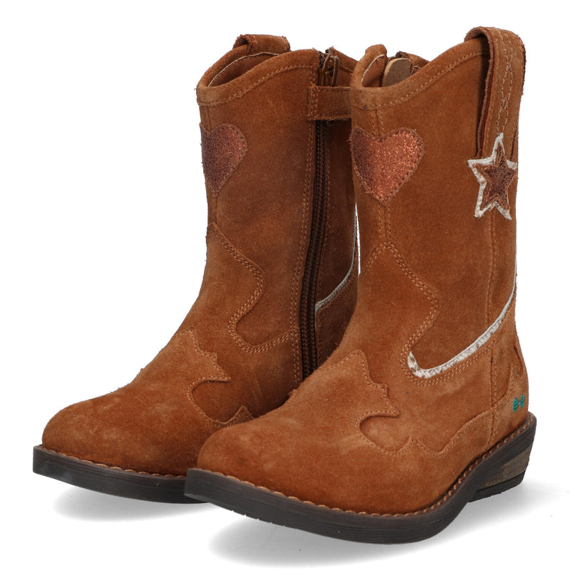 BunniesJR Roxy Rodeo cowboylaarzen meisjes cognac