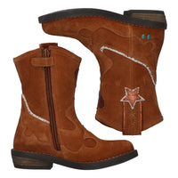 BunniesJR Roxy Rodeo cowboylaarzen meisjes cognac