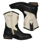 BunniesJR Cowboy Boots Meisjes Zwart Wit