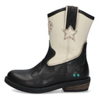 BunniesJR Cowboy Boots Meisjes Zwart Wit