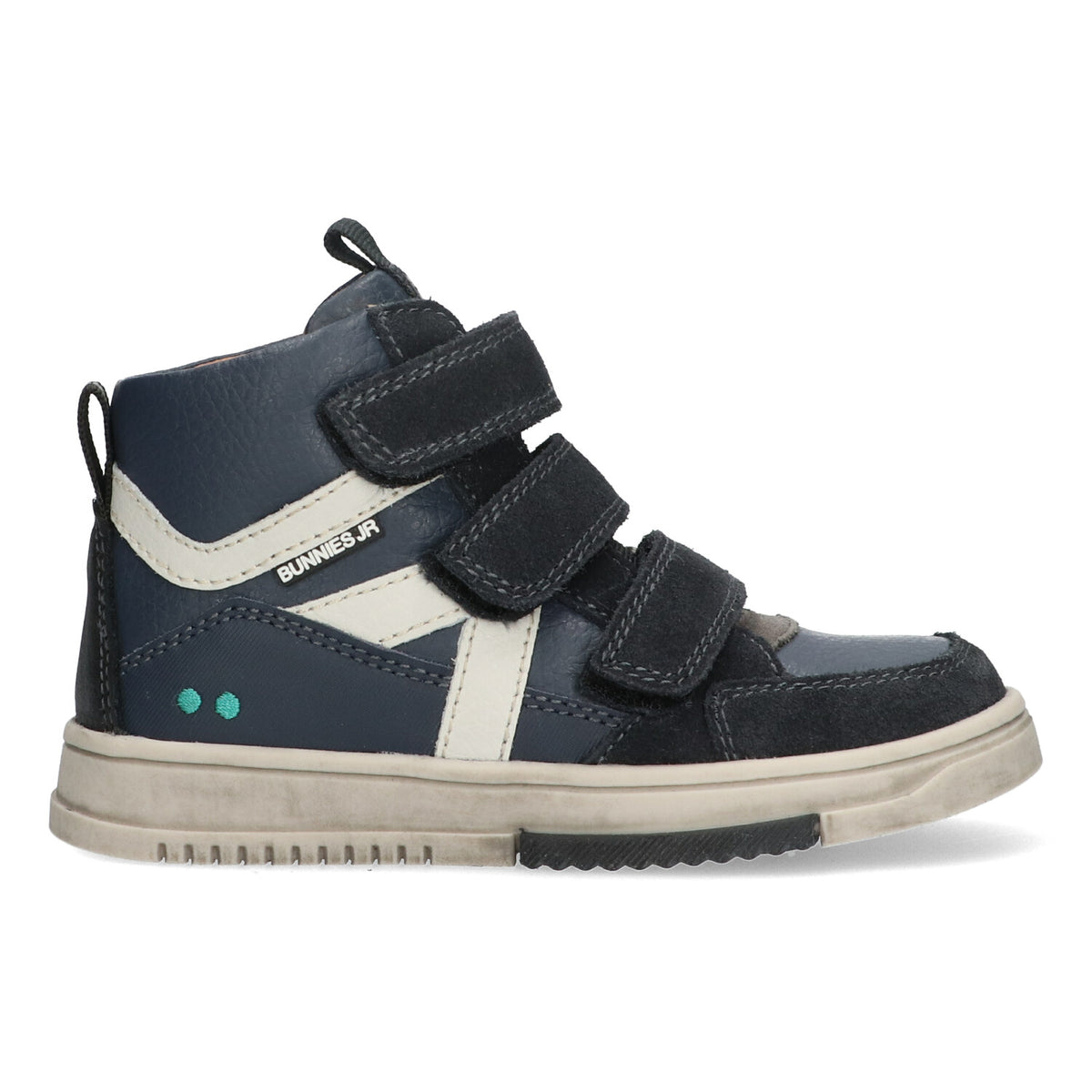 BunniesJR Hoge Sneakers Jongens Blauw