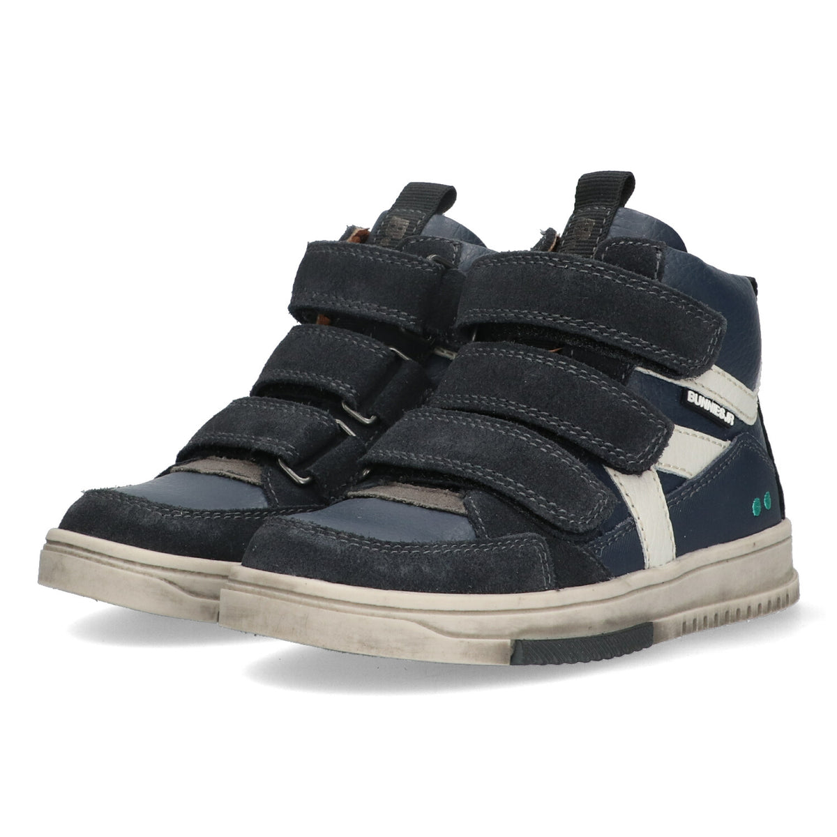 BunniesJR Hoge Sneakers Jongens Blauw