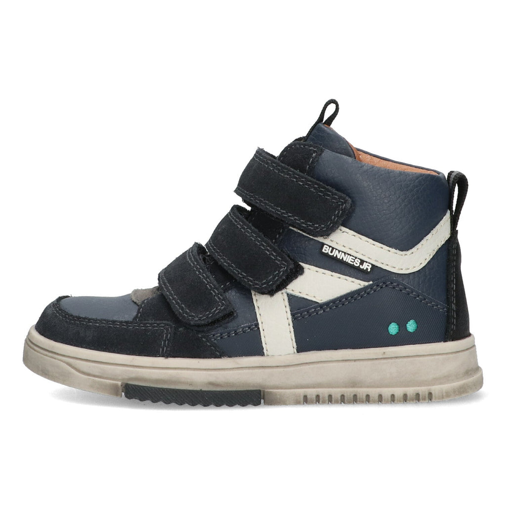 BunniesJR Hoge Sneakers Jongens Blauw