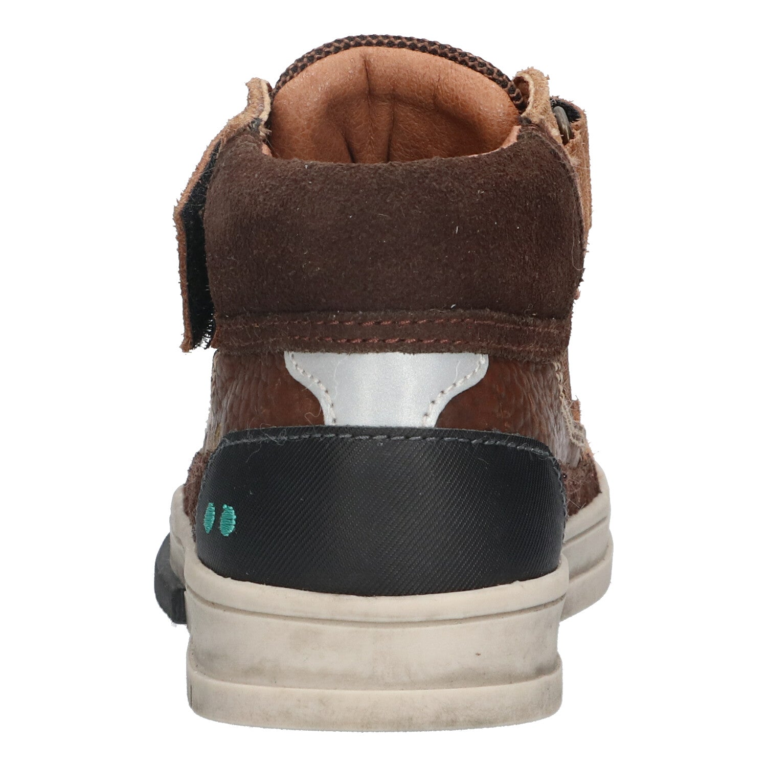 Morris Mieters Hoge Sneakers Jongens Bruin