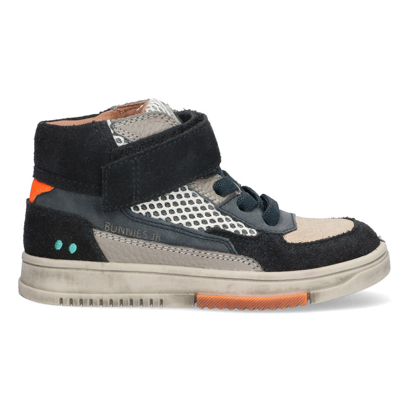 BunniesJR Hoge Sneakers Jongens Blauw