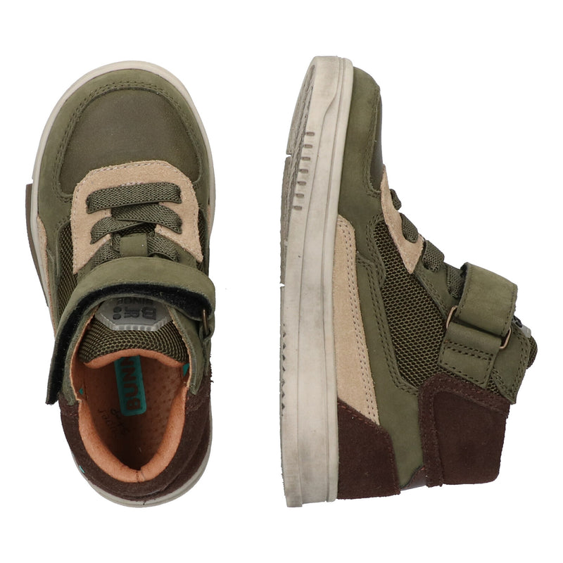 Morris Mieters Hoge Sneakers Jongens Groen