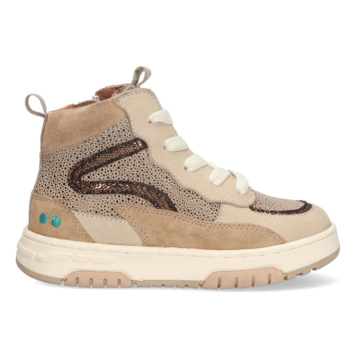 BunniesJR Hoge Sneakers Meisjes Beige