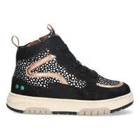 BunniesJR Hoge Sneakers Meisjes Zwart