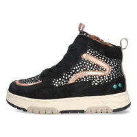 BunniesJR Hoge Sneakers Meisjes Zwart