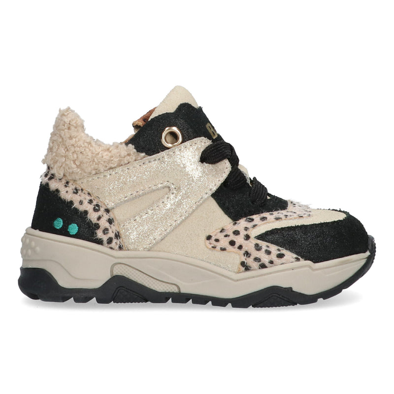 BunniesJR Hoge Sneakers Meisjes Zwart