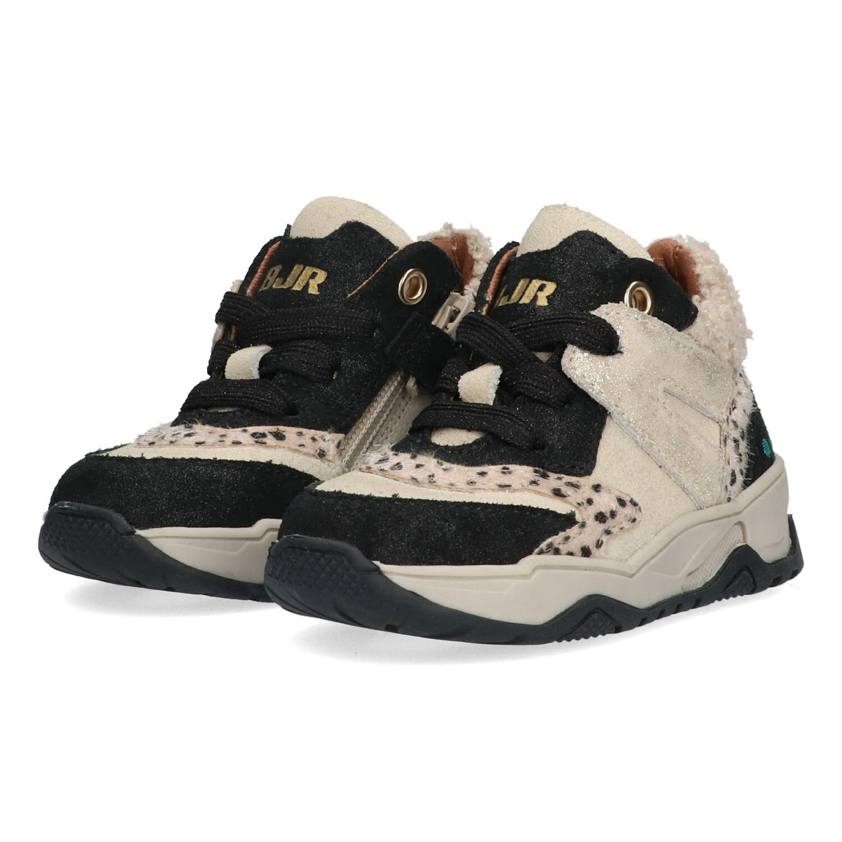 BunniesJR Hoge Sneakers Meisjes Zwart