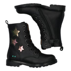 BunniesJR Biker Boots Meisjes Zwart