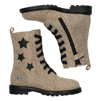 BunniesJR Biker Boots Meisjes Taupe