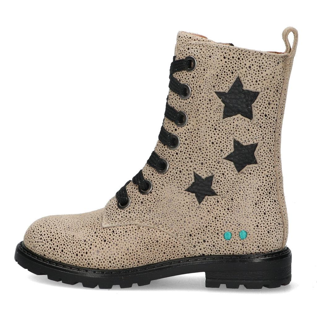 BunniesJR Biker Boots Meisjes Taupe