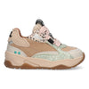 BunniesJR Lage Sneakers Meisjes Beige Wit Groen