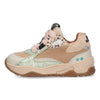 BunniesJR Lage Sneakers Meisjes Beige Wit Groen