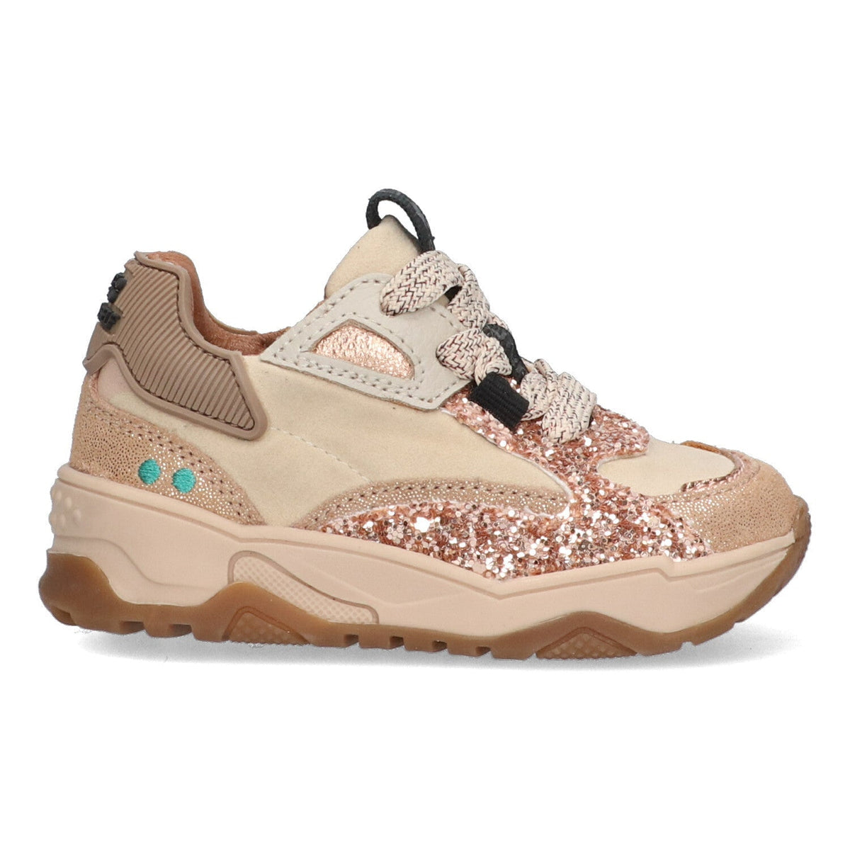 Ciske Chunky Lage Sneakers Meisjes Roze Beige