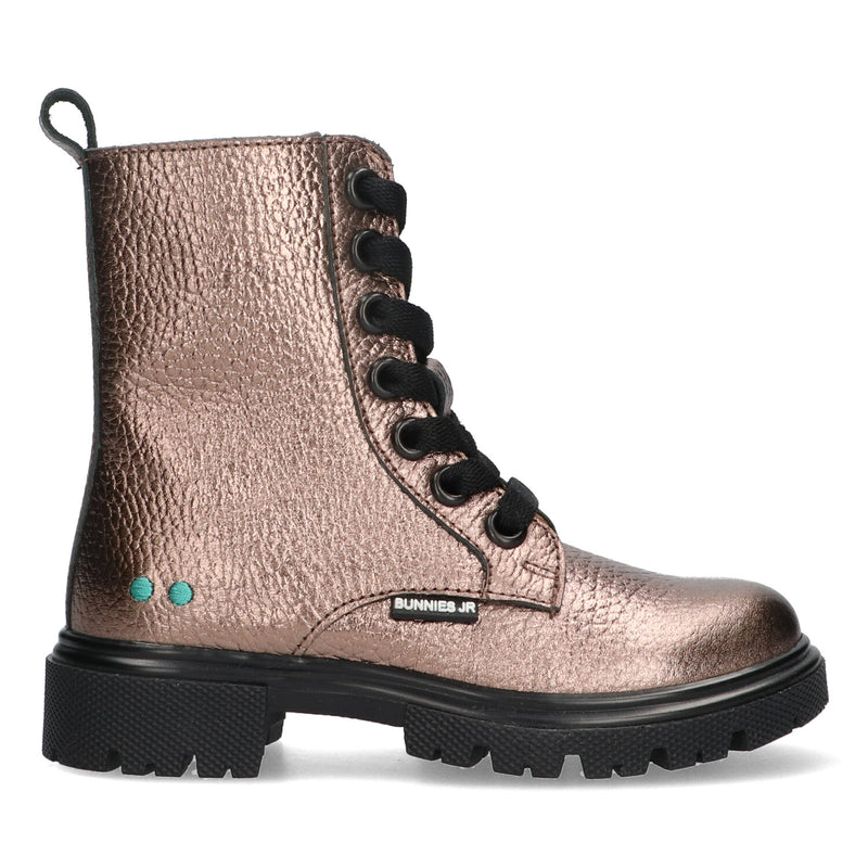 BunniesJR Biker Boots Meisjes Bruin