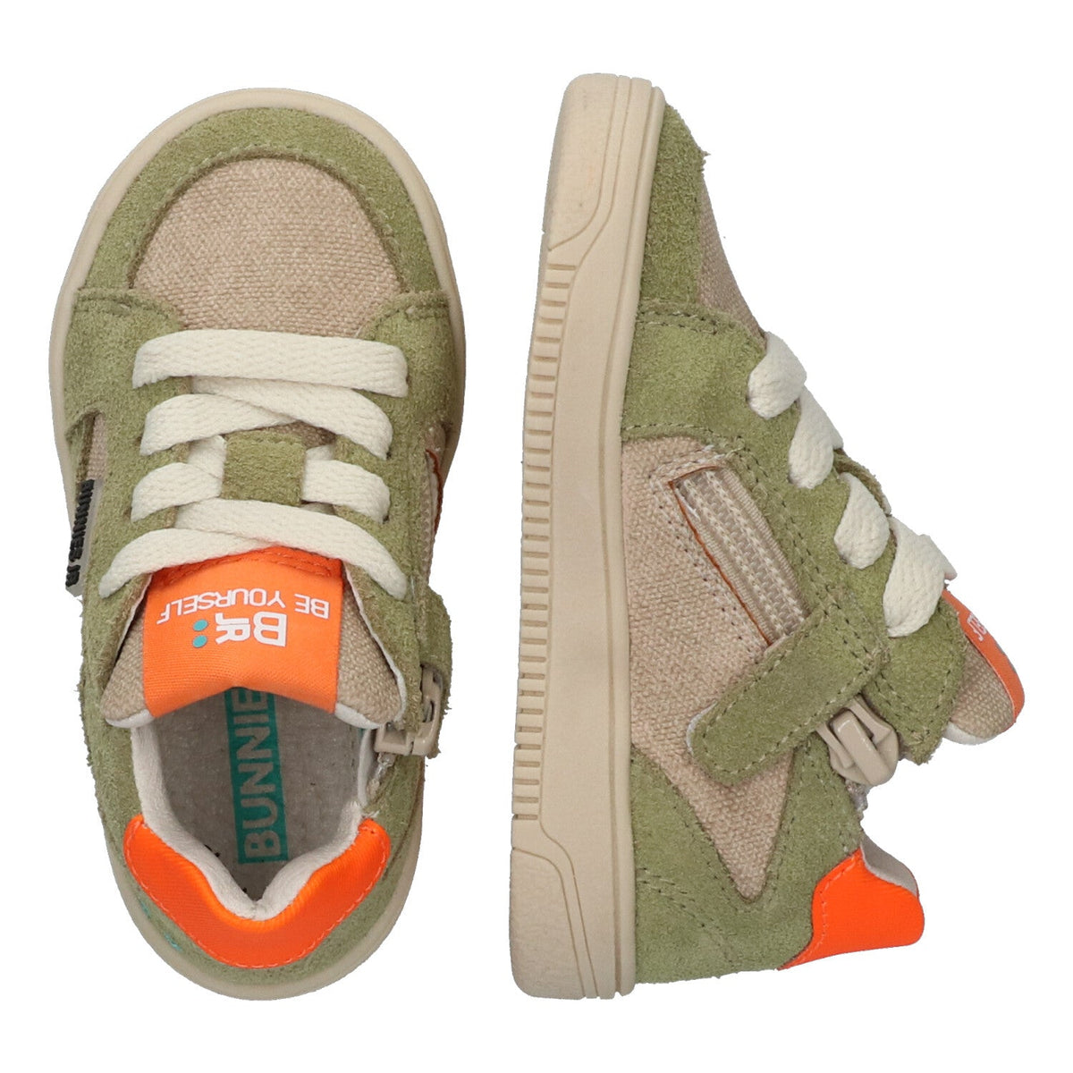 Mave Mellow Lage Sneakers Jongens Groen