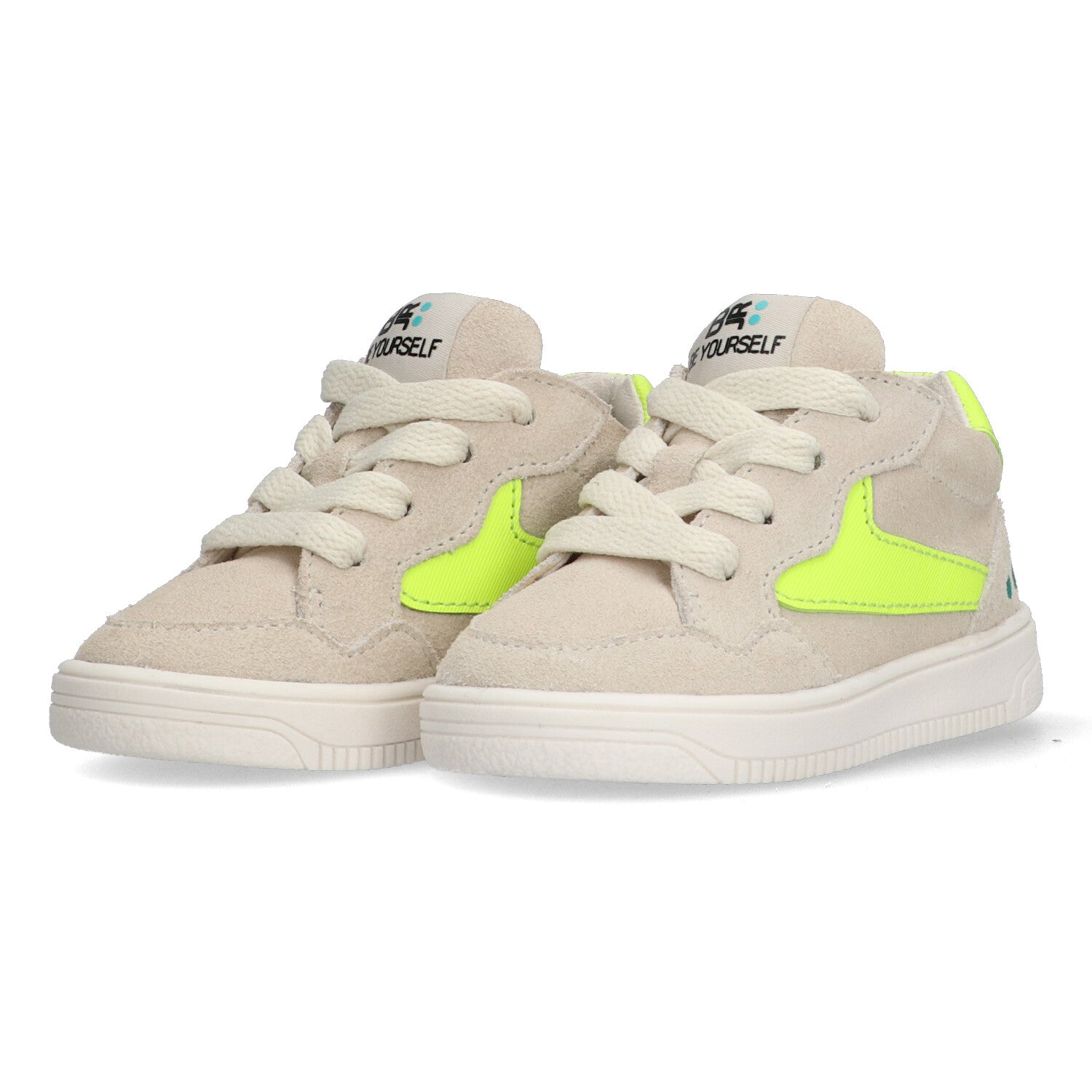 Morris Mellow Lage Sneakers Jongens Beige