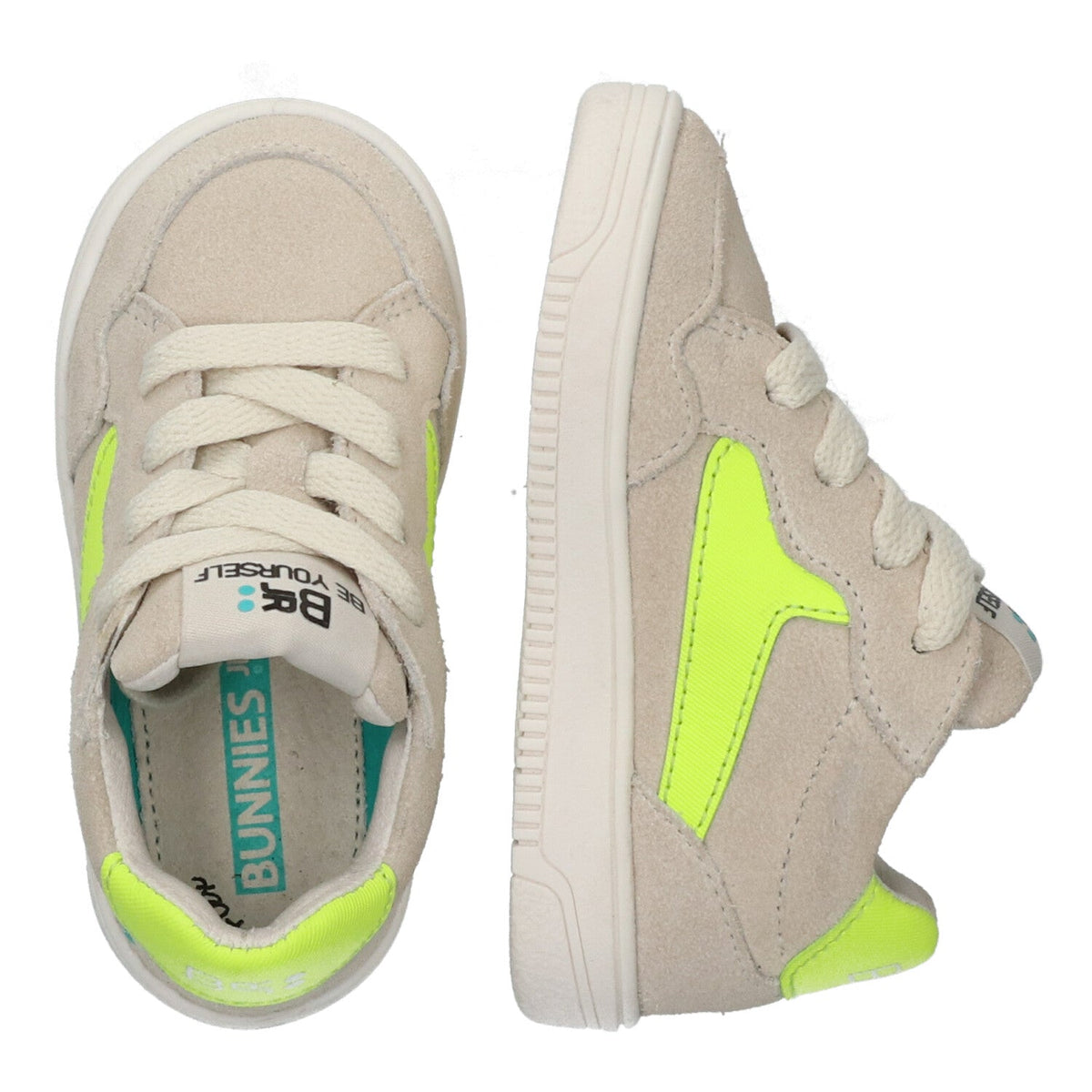 Morris Mellow Lage Sneakers Jongens Beige