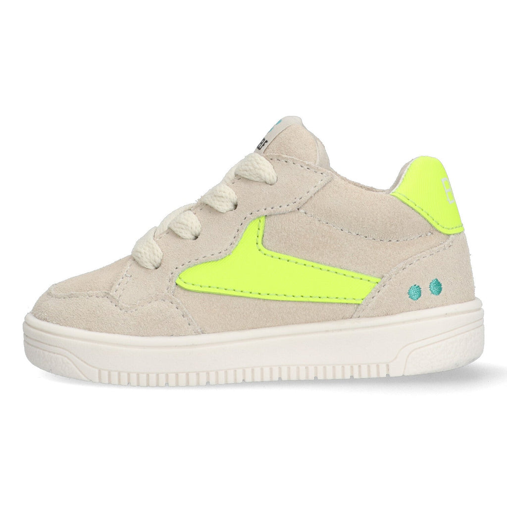 Morris Mellow Lage Sneakers Jongens Beige