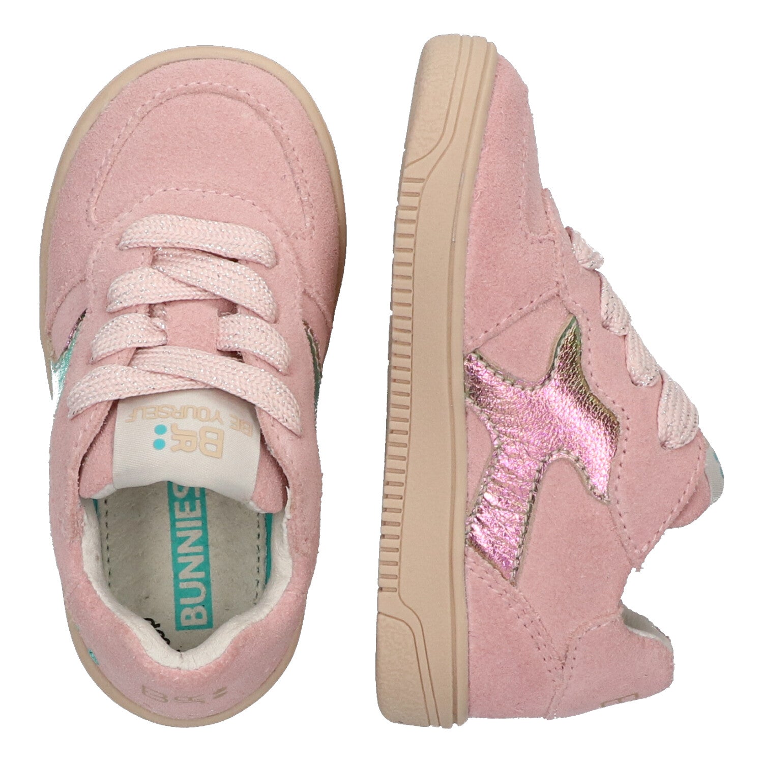 Monica Mellow Lage Sneakers Meisjes Roze