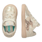 Monica Mellow Lage Sneakers Meisjes Beige
