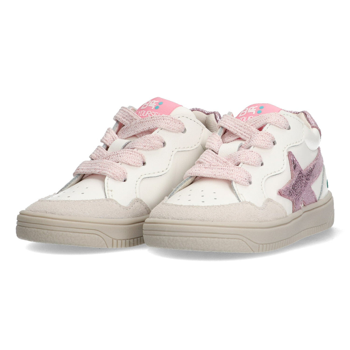 Maartje Mellow Lage Sneakers Meisjes Wit