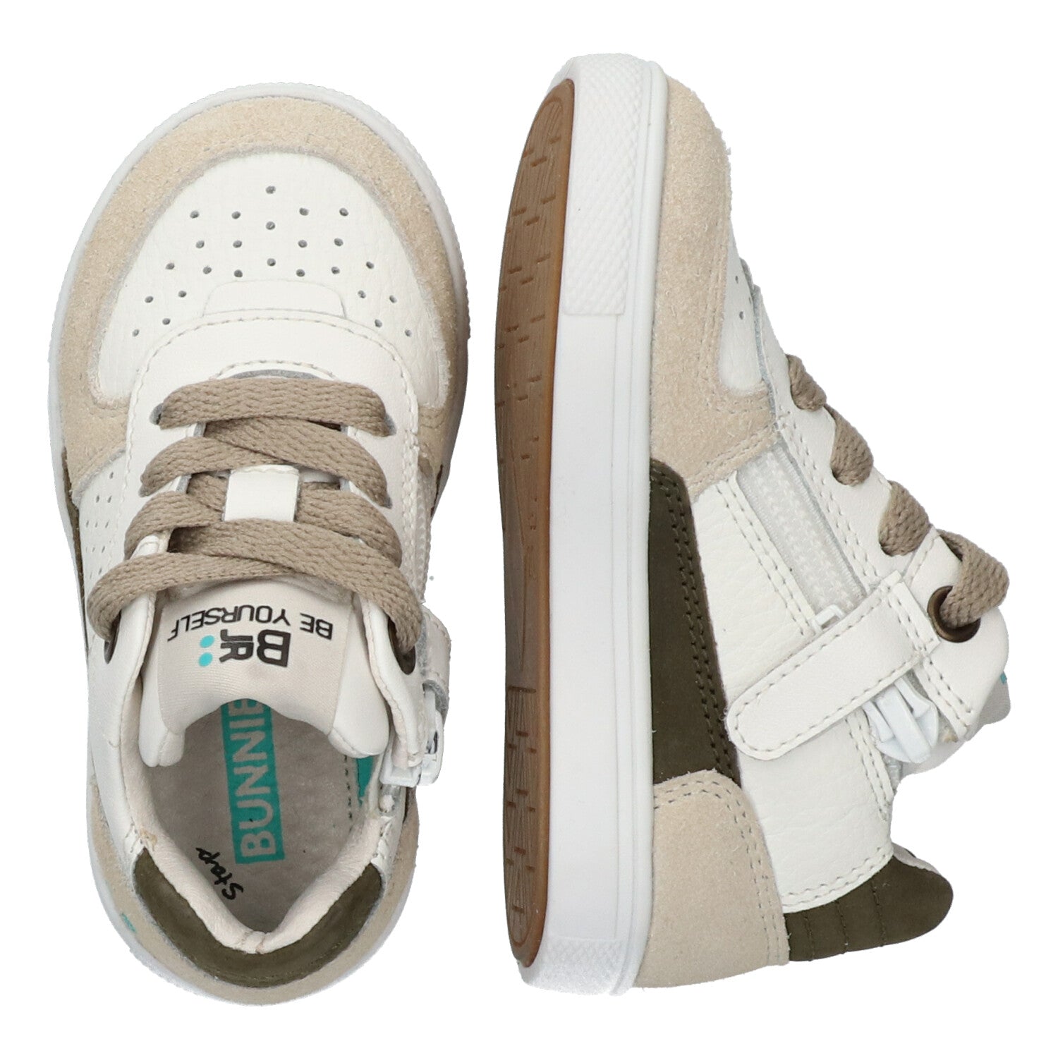 Loran Louw Lage Sneakers Jongens Groen