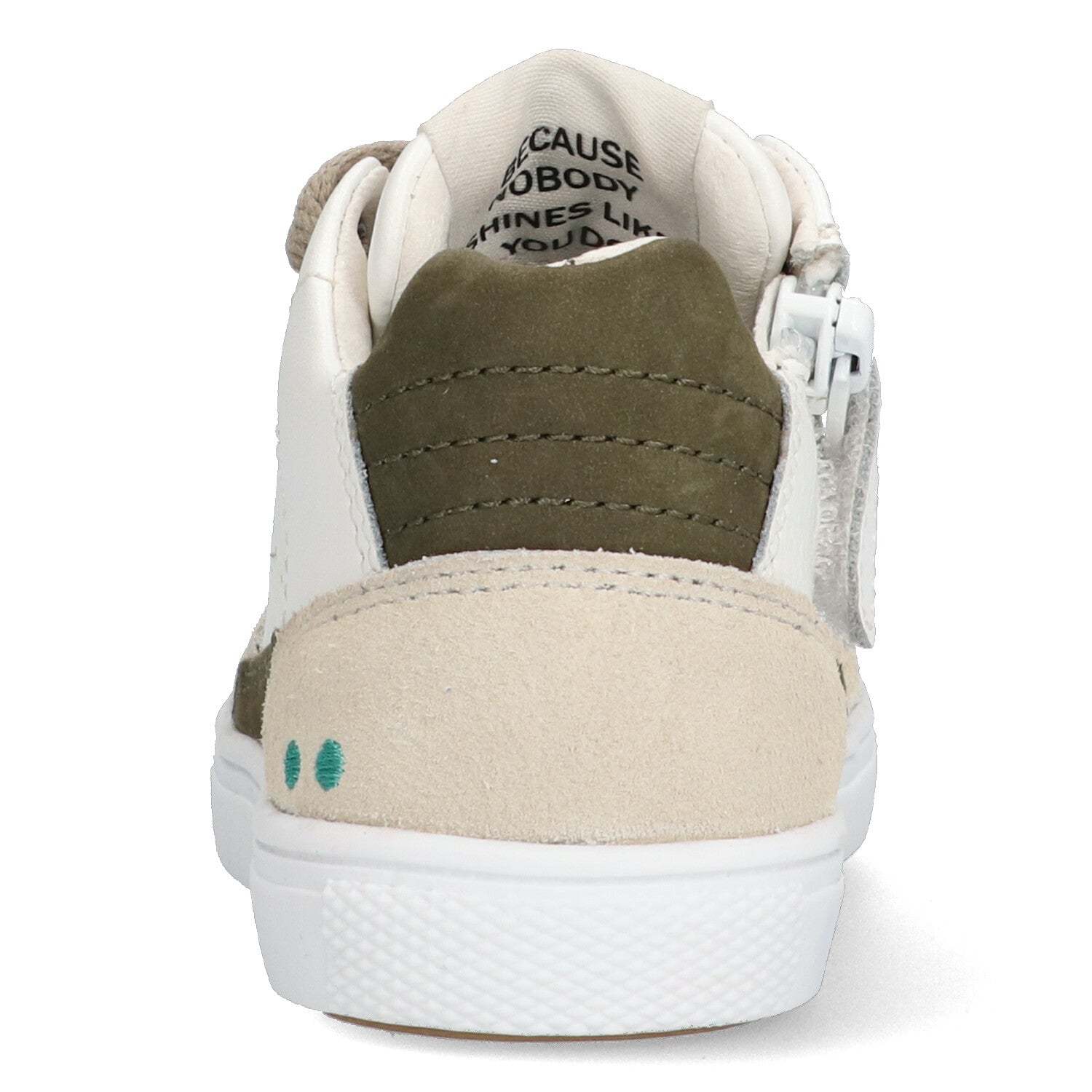 Loran Louw Lage Sneakers Jongens Groen