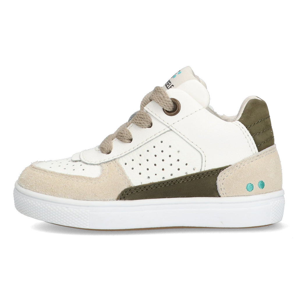 Loran Louw Lage Sneakers Jongens Groen