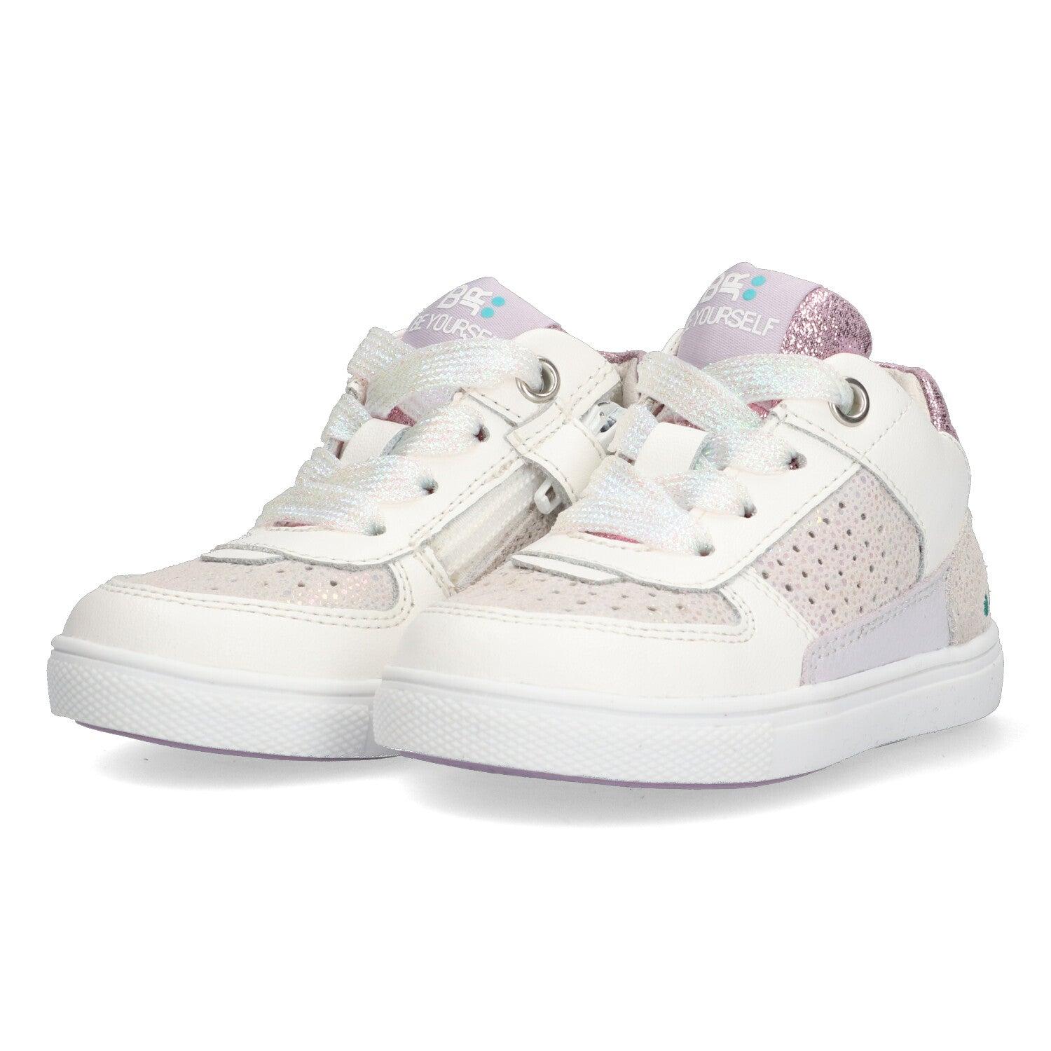 Loran Louw Lage Sneakers Meisjes Wit
