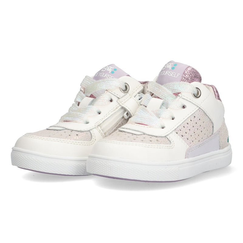 Loran Louw Lage Sneakers Meisjes Wit