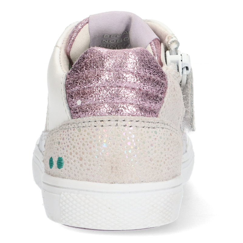 Loran Louw Lage Sneakers Meisjes Wit