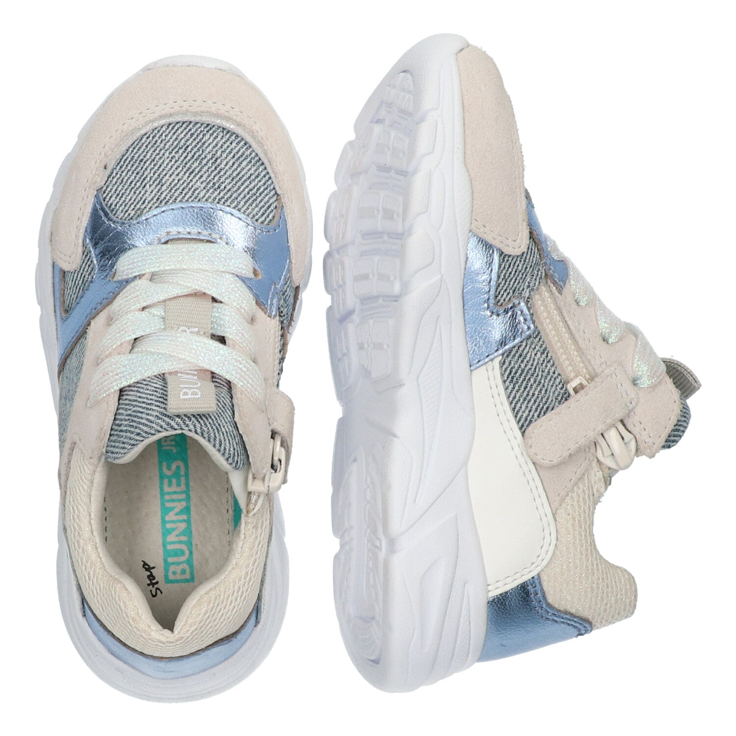 Sia Spring Lage Sneakers Meisjes Blauw