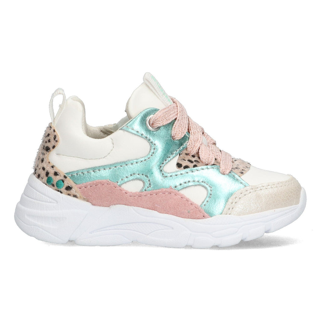 Sanne Spring Lage Sneakers Meisjes Multicolor