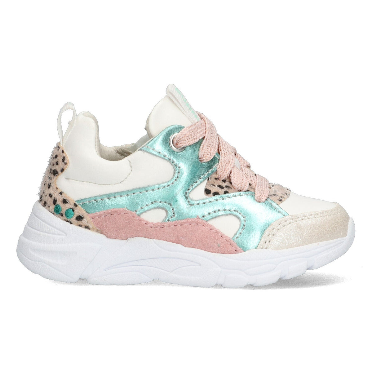 Sanne Spring Lage Sneakers Meisjes Multicolor