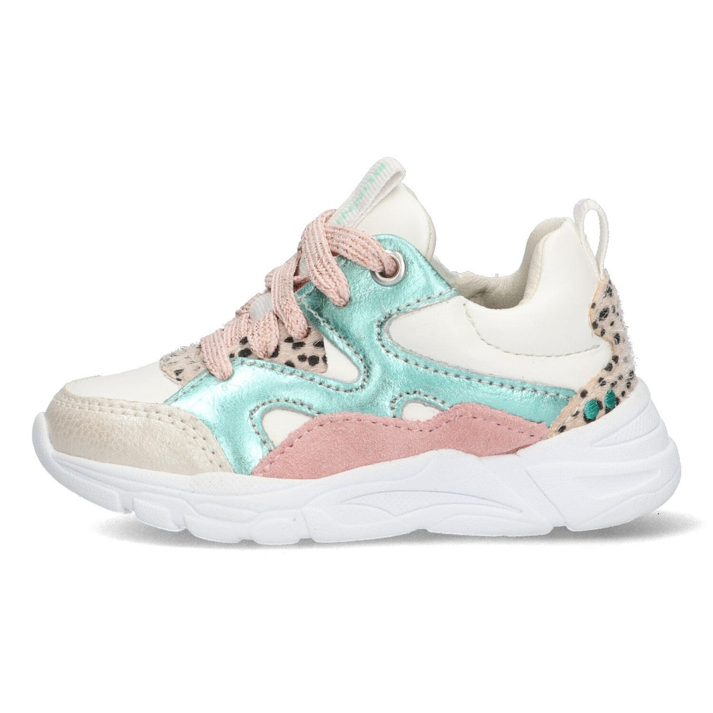 Sanne Spring Lage Sneakers Meisjes Multicolor