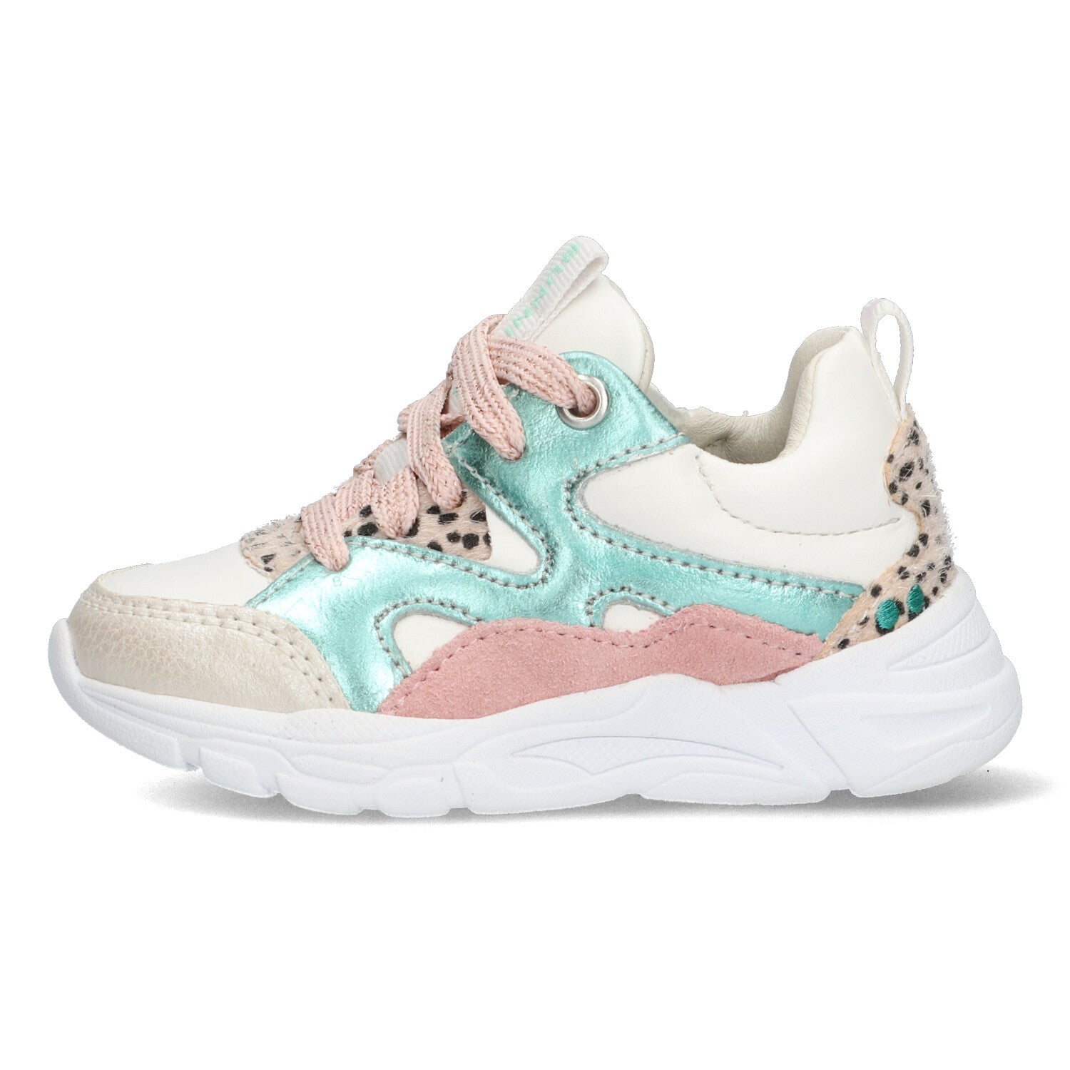 Sanne Spring Lage Sneakers Meisjes Multicolor