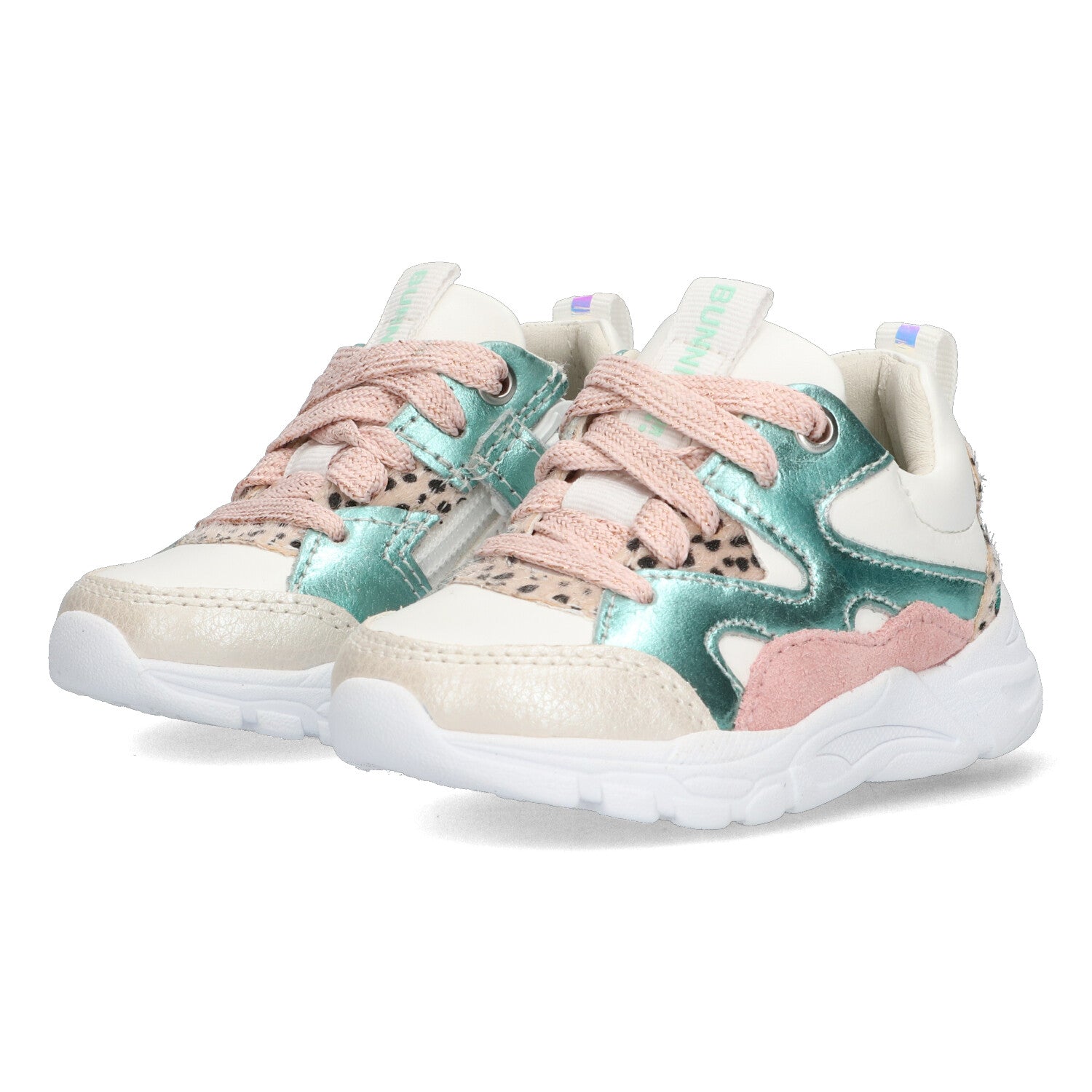 Sanne Spring Lage Sneakers Meisjes Multicolor