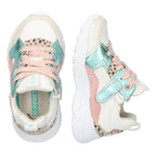 Sanne Spring Lage Sneakers Meisjes Multicolor