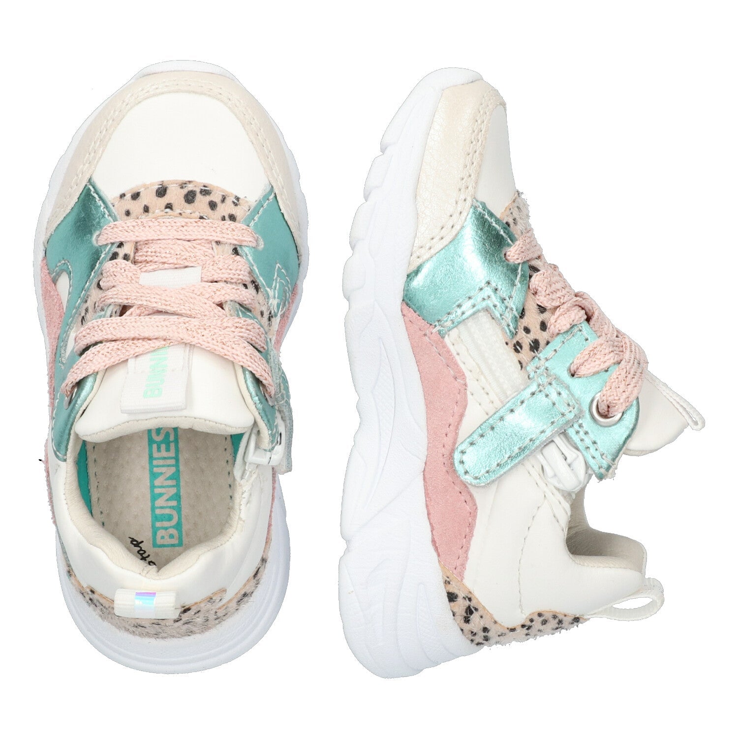 Sanne Spring Lage Sneakers Meisjes Multicolor