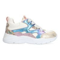 Sanne Spring 225344-994 Lage Sneakers Meisjes Blauw
